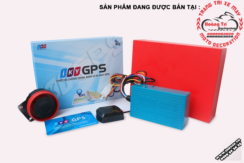 Khoá chống trộm - định vị IKY GPS